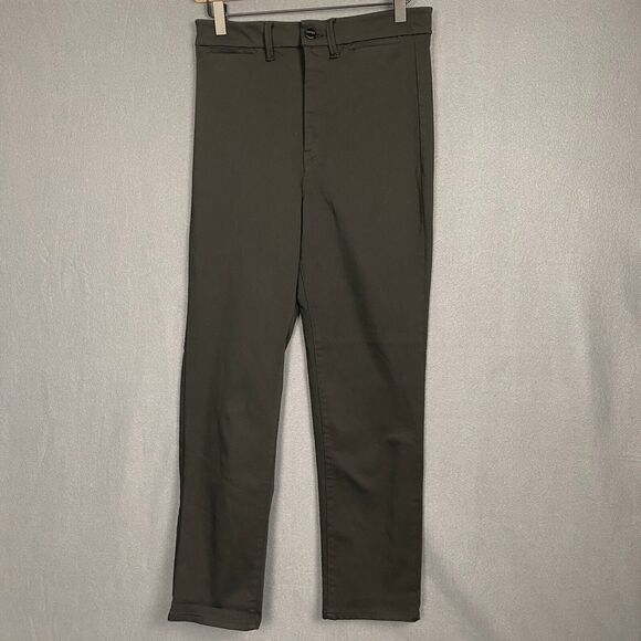 Express Pants 6R Super High Rise Slim Slacks Office Slimming Skinny High Waist - Picture 1 of 12
